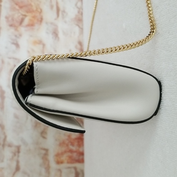 New DeMellier Paris Leather Clutch Shoulder Bag - Picture 5 of 13